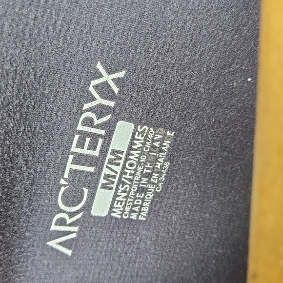 Arcteryx Fleece Jacket Polartec Black M Arc'teryx, rare - Picture 4 of 5